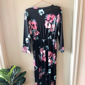 Flower Maxi Dress